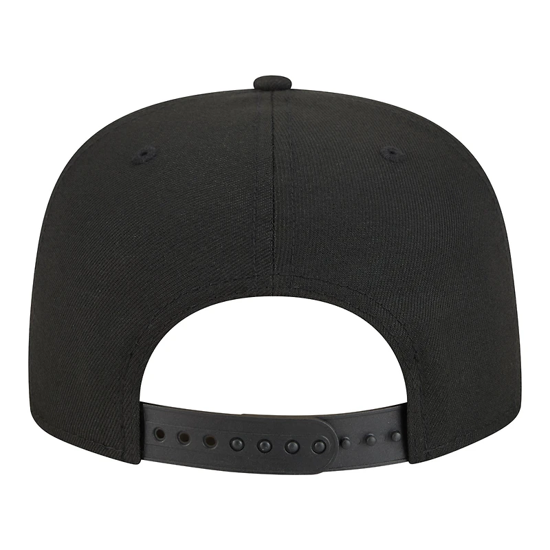 Men's New Era  Black Boston Red Sox Ring A-Frame 9FIFTY Snapback Hat