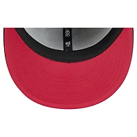 Men's New Era Black Boston Red Sox Soutache 59FIFTY Fitted Hat