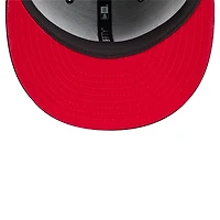 Casquette snapback 9FIFTY Boston Red Sox Splatter noire New Era pour homme