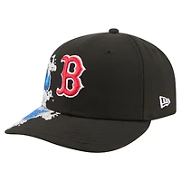 Casquette ajustée New Era Surf 59FIFTY noire pour homme, Boston Red Sox