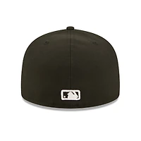Men's New Era Black Boston Red Sox Team Logo 59FIFTY Fitted Hat
