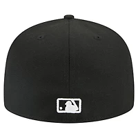 Men's New Era Black Boston Red Sox Tri-Hit 59FIFTY Fitted Hat
