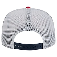 Casquette ajustable New Era Boston Red Sox Tie-Dye Golfer Trucker pour homme