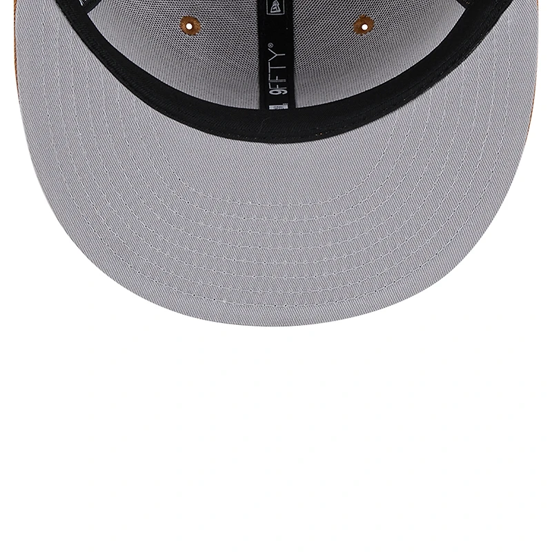 Casquette Snapback 9FIFTY New Era pour hommes des Red Sox de Boston marron