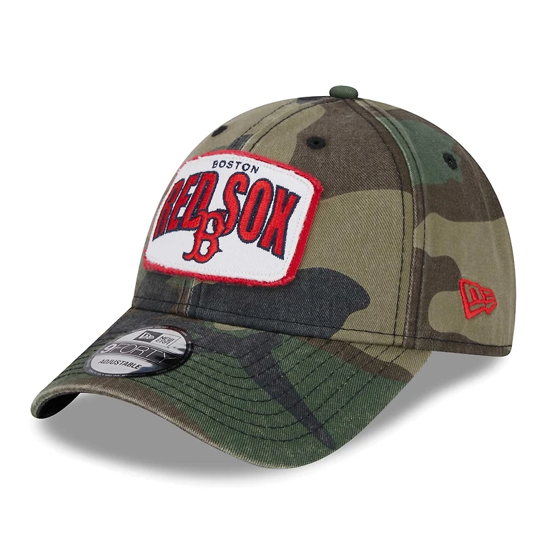 Casquette ajustable camouflage Boston Red Sox Gameday 9FORTY New Era pour hommes