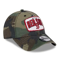Men's New Era Camo Boston Red Sox Gameday 9FORTY Adjustable Hat