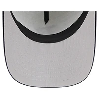 Men's New Era Cream/Navy Boston Red Sox Banner A-Frame 9FIFTY Trucker Snapback Hat