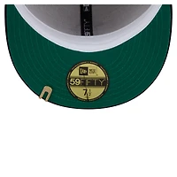 Men's New Era Cream/Navy Boston Red Sox Two-Tone Corduroy 59FIFTY Fitted Hat