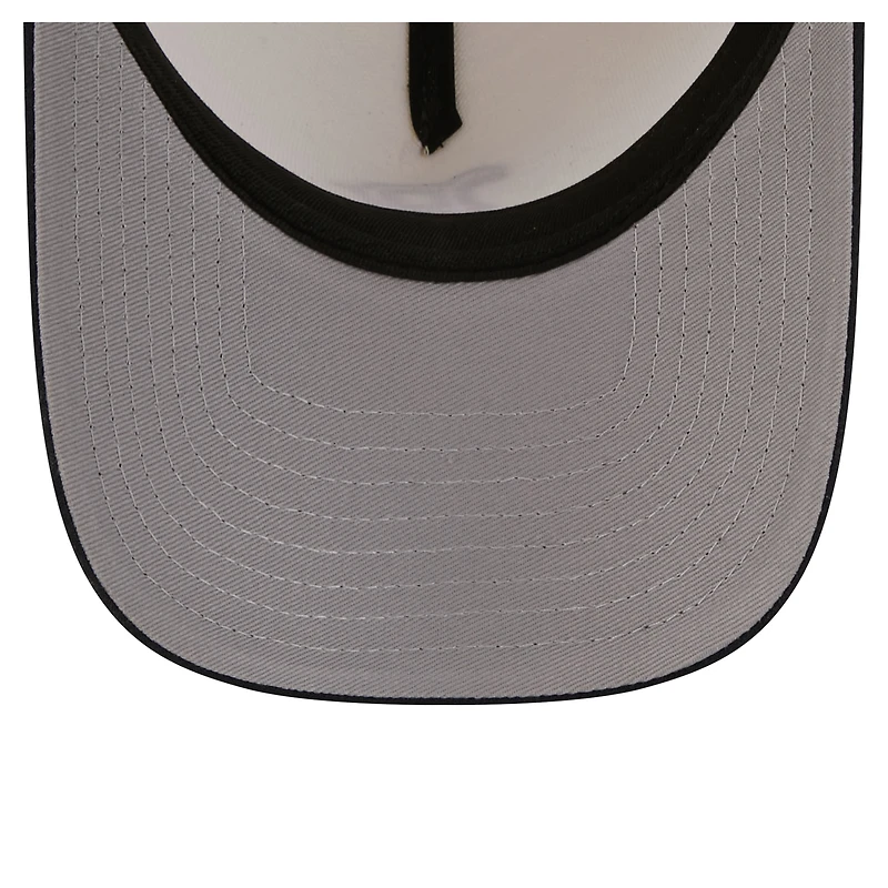 Casquette ajustée New Era crème Boston Red Sox Chrome A-Frame 59FORTY pour homme