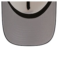 Casquette ajustée New Era crème Boston Red Sox Chrome A-Frame 59FORTY pour homme