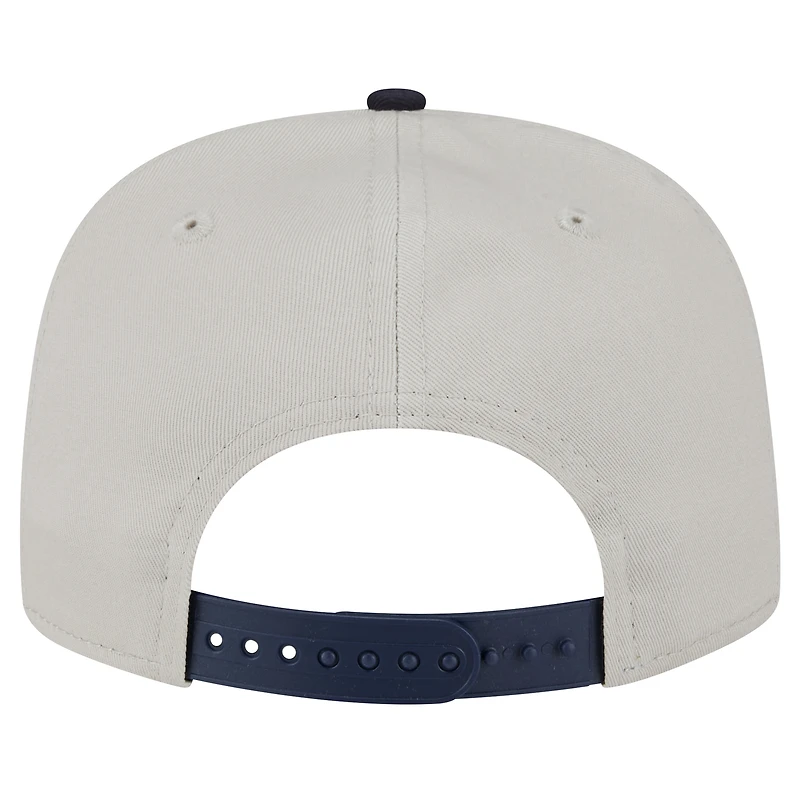 Casquette snapback Iron Golfer Boston Red Sox crème New Era pour homme