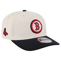 Casquette ajustable New Era crème Boston Red Sox Loyal 9SEVENTY pour homme