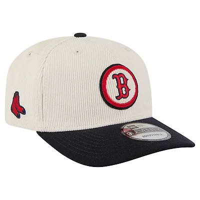 Casquette ajustable New Era crème Boston Red Sox Loyal 9SEVENTY pour homme