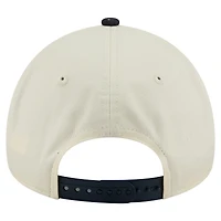 Men's New Era  Cream Boston Red Sox Speckle A-Frame 9FORTY Adjustable Hat