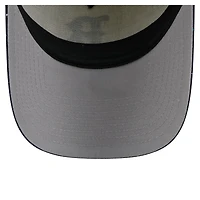 Men's New Era  Cream Boston Red Sox Speckle A-Frame 9FORTY Adjustable Hat