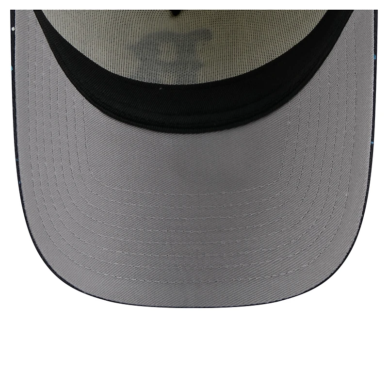 Casquette ajustable New Era 9FORTY crème pour homme, motif moucheté des Red Sox de Boston