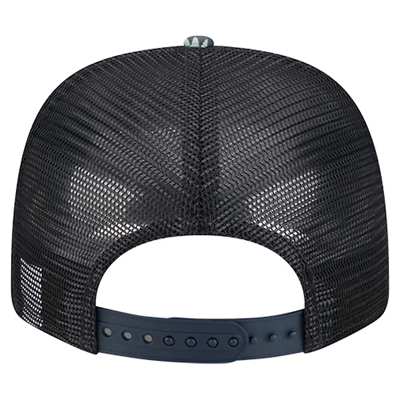 Men's New Era Denim/Navy Boston Red Sox Aztec Denim 9SEVENTY Adjustable Hat