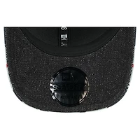 Men's New Era Denim/Navy Boston Red Sox Aztec Denim 9SEVENTY Adjustable Hat