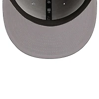 Men's New Era Gray/Navy Boston Red Sox Band 9FIFTY Snapback Hat