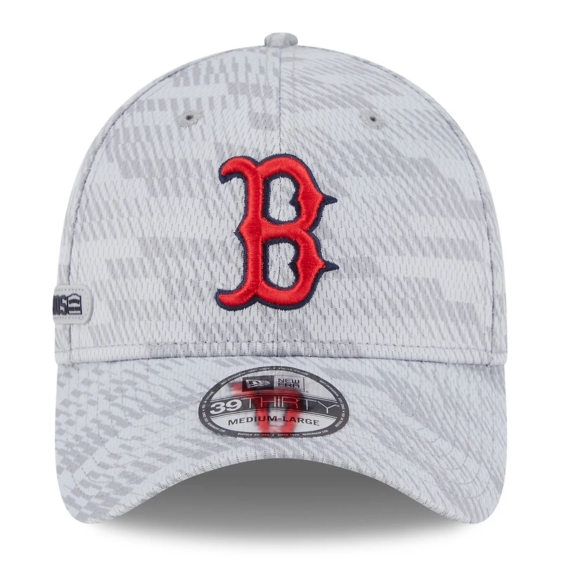 V107988 RedSox Mlb Nwe 2025 Clubhouse Gris 39Thirty HATMENFLX 60632170 #16