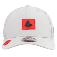Casquette New Era Flex grise Boston Red Sox 2026 Clubhouse Alternate 39THIRTY pour homme