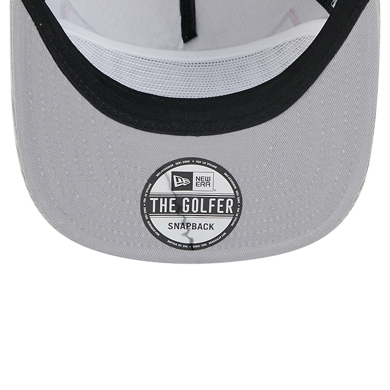 Men's New Era Gray Boston Red Sox Corduroy Golfer Snapback Hat