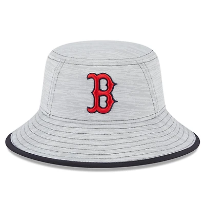 Men's New Era Gray Boston Red Sox Game Bucket Hat