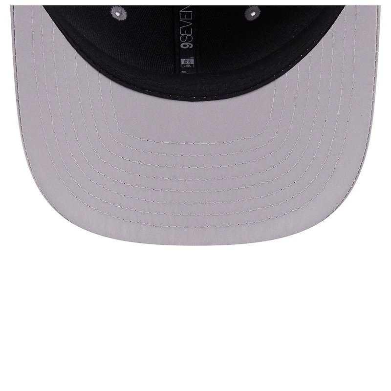 Casquette ajustable New Era grise Boston Red Sox 9SEVENTY perforée au laser pour homme