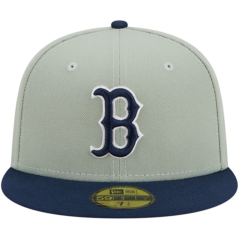 Casquette ajustée New Era Boston Red Sox Two-Tone Color Pack 59FIFTY pour homme