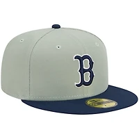 Casquette ajustée New Era Boston Red Sox Two-Tone Color Pack 59FIFTY pour homme