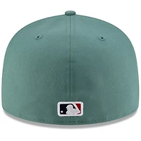 Men's New Era  Green Boston Red Sox 2025 City Connect 59FIFTY Fitted Hat