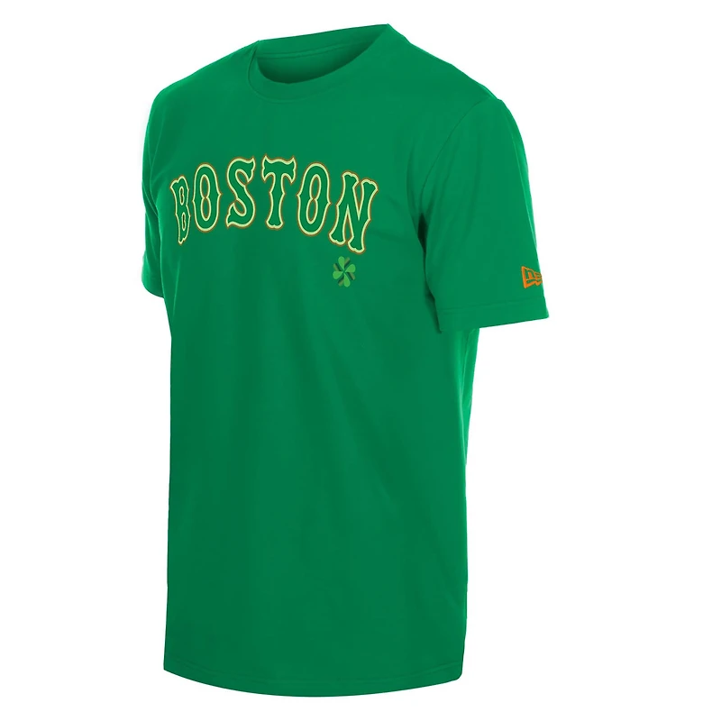 Men's New Era  Green Boston Red Sox 2026 St. Patrick's Day T-Shirt