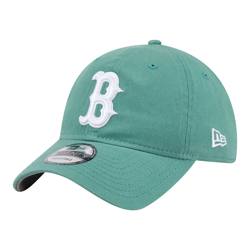 Casquette ajustable New Era verte Boston Red Sox City Connect 9TWENTY pour homme