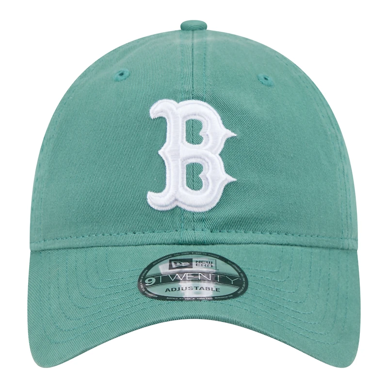 Men's New Era Green Boston Red Sox City Connect 9TWENTY Adjustable Hat