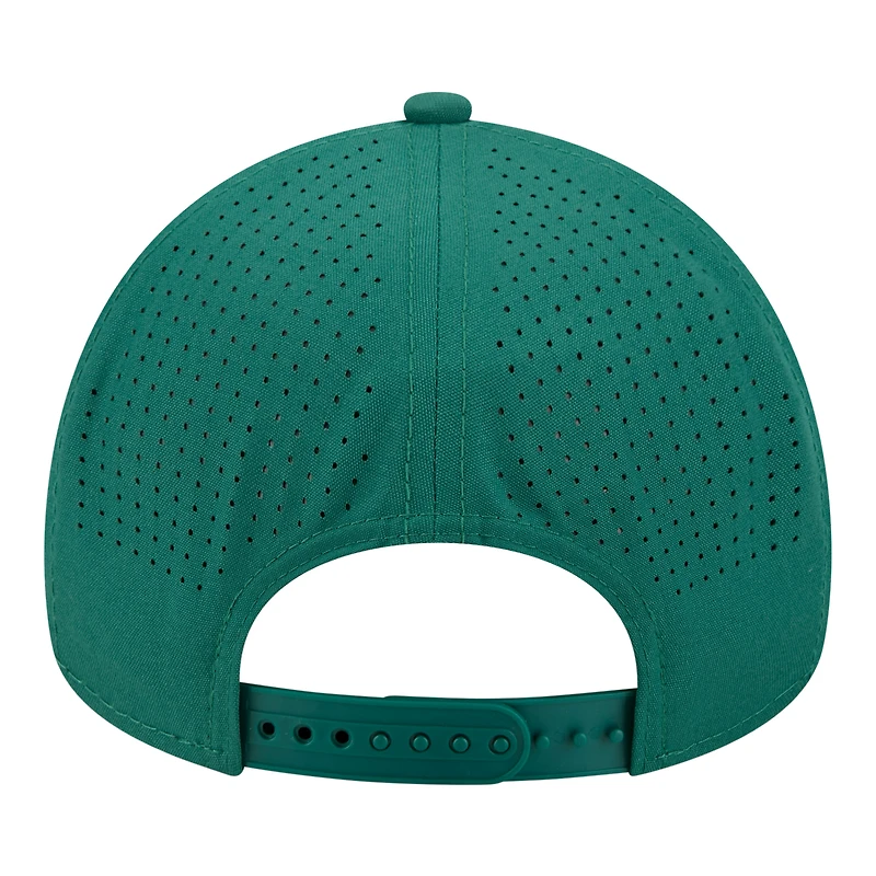 Men's New Era Green Boston Red Sox Pin Seeker 9FORTY A-Frame Adjustable Hat