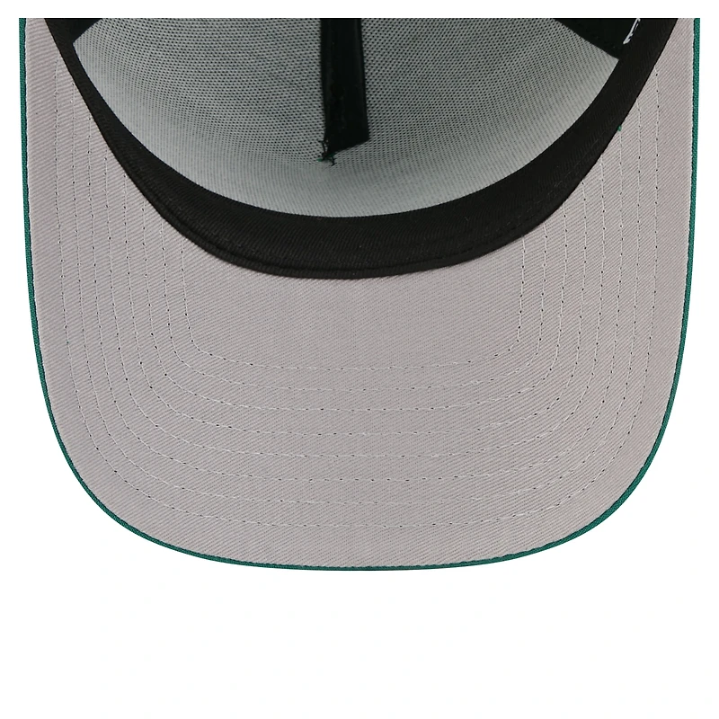 Men's New Era Green Boston Red Sox Pin Seeker 9FORTY A-Frame Adjustable Hat
