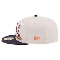 Casquette ajustée New Era 59FIFTY kaki Boston Red Sox City Icon pour homme