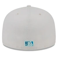Casquette ajustée 59FIFTY kaki Boston Red Sox Stone Mist New Era pour hommes