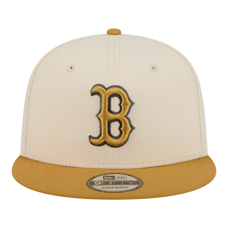 Men's New Era Navy/Turquoise Boston Red Sox Two-Tone Color Pack 9FIFTY Snapback Hat