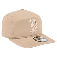 Casquette ajustable New Era beige clair Boston Red Sox Cam 19TWENTY pour homme