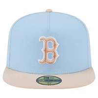 Casquette ajustée New Era 59FIFTY bicolore bleu clair/crème des Boston Red Sox pour homme