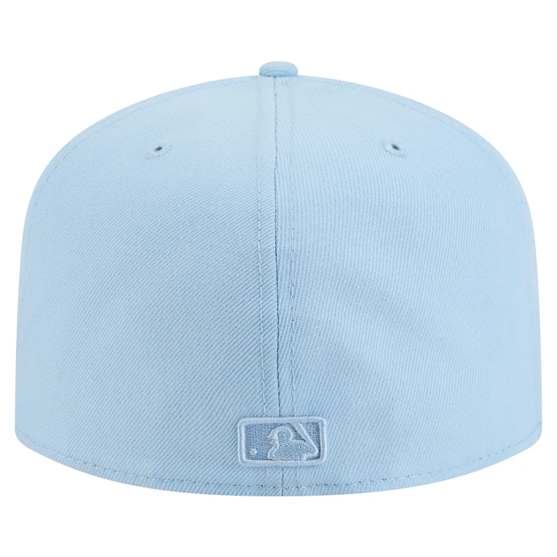 Casquette ajustée New Era 59FIFTY bleu clair pour homme, coloris A-Frame, Boston Red Sox
