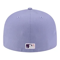 Men's New Era Light Purple Boston Red Sox Lavender Bloom 59FIFTY Fitted Hat