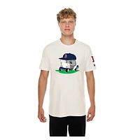 T-shirt homme New Era Natural Boston Red Sox Golf Mascot