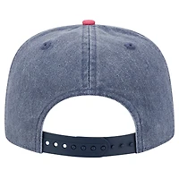 Casquette Snapback de golfeur à teinture pigmentée New Era pour hommes, bleu marine/rouge, Boston Red Sox 2007 MLB World Series Champions