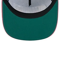 Casquette Snapback de golfeur à teinture pigmentée New Era pour hommes, bleu marine/rouge, Boston Red Sox 2007 MLB World Series Champions