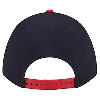 Men's New Era Navy/Red Boston Red Sox Arch 9FORTY A-Frame M-Crown Adjustable Hat
