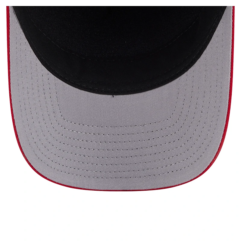 Men's New Era Navy/Red Boston Red Sox Arch 9FORTY A-Frame M-Crown Adjustable Hat