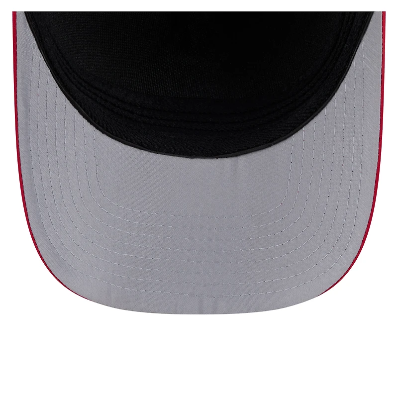 Casquette New Era Flex 39THIRTY pour homme, bleu marine/rouge, Boston Red Sox, modèle Rope M-Crown A-Frame
