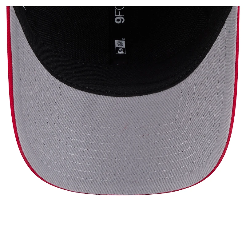 Men's New Era Navy/Red Boston Red Sox Team Loyal 9FORTY M-Crown Adjustable Hat